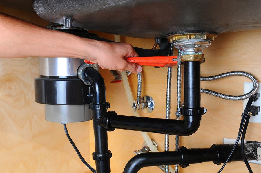 Garbage Disposal Installation in Cannon AFB