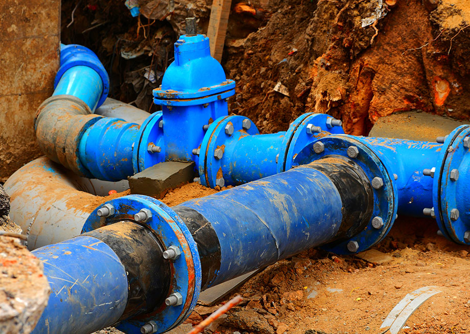 Sewer Line Replacement in Cannon AFB