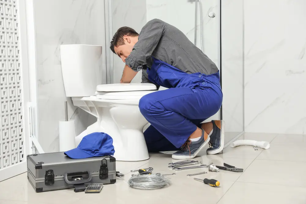 Toilet Installation in Cannon AFB