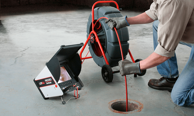 Video Pipe Inspection in Cannon AFB
